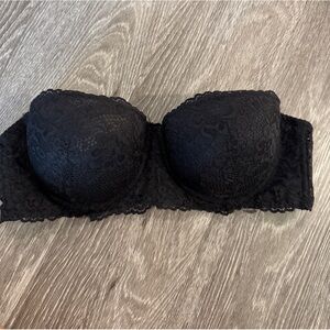 Strapless Lace Push Up Bra